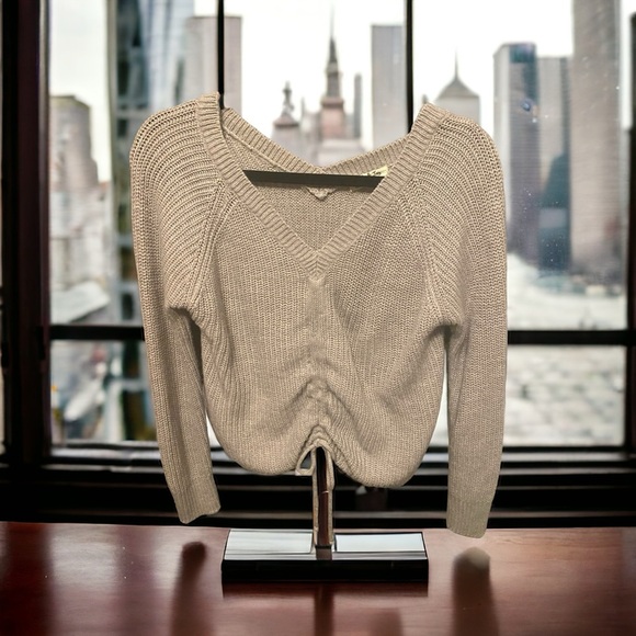 Jolie & Joy Cinched Front Lightweight Sweater. Size M Great Condition. - Picture 2 of 7